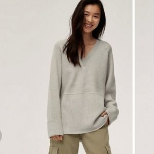 WILFRED FREE ARITZIA MERINO WOOL BELGARD SWEATER XS EUC